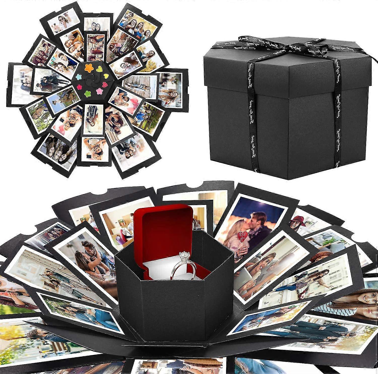 Cajas Sorpresa Caja Sorpresa De Cumpleaños DIY Con Globos Y