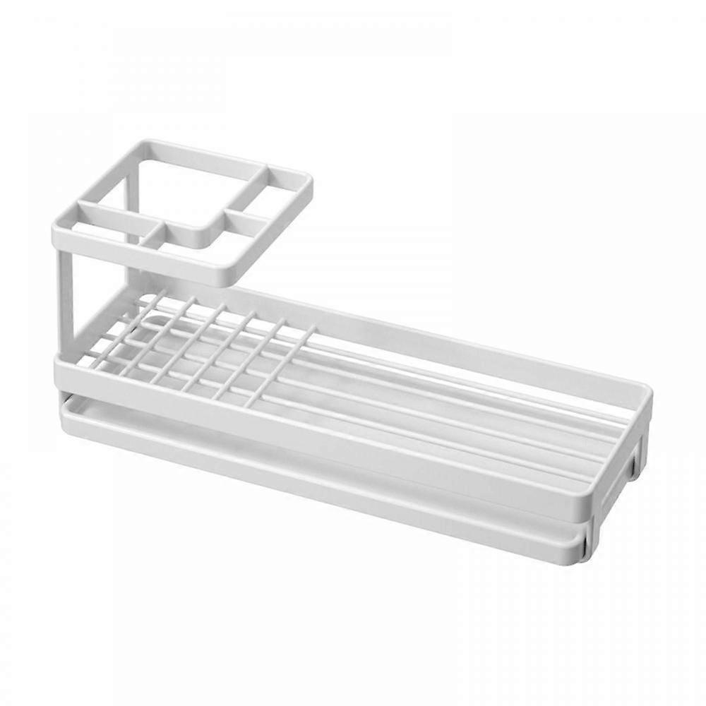 Bathroom Organizer Countertop With Drain Tray For Desktop