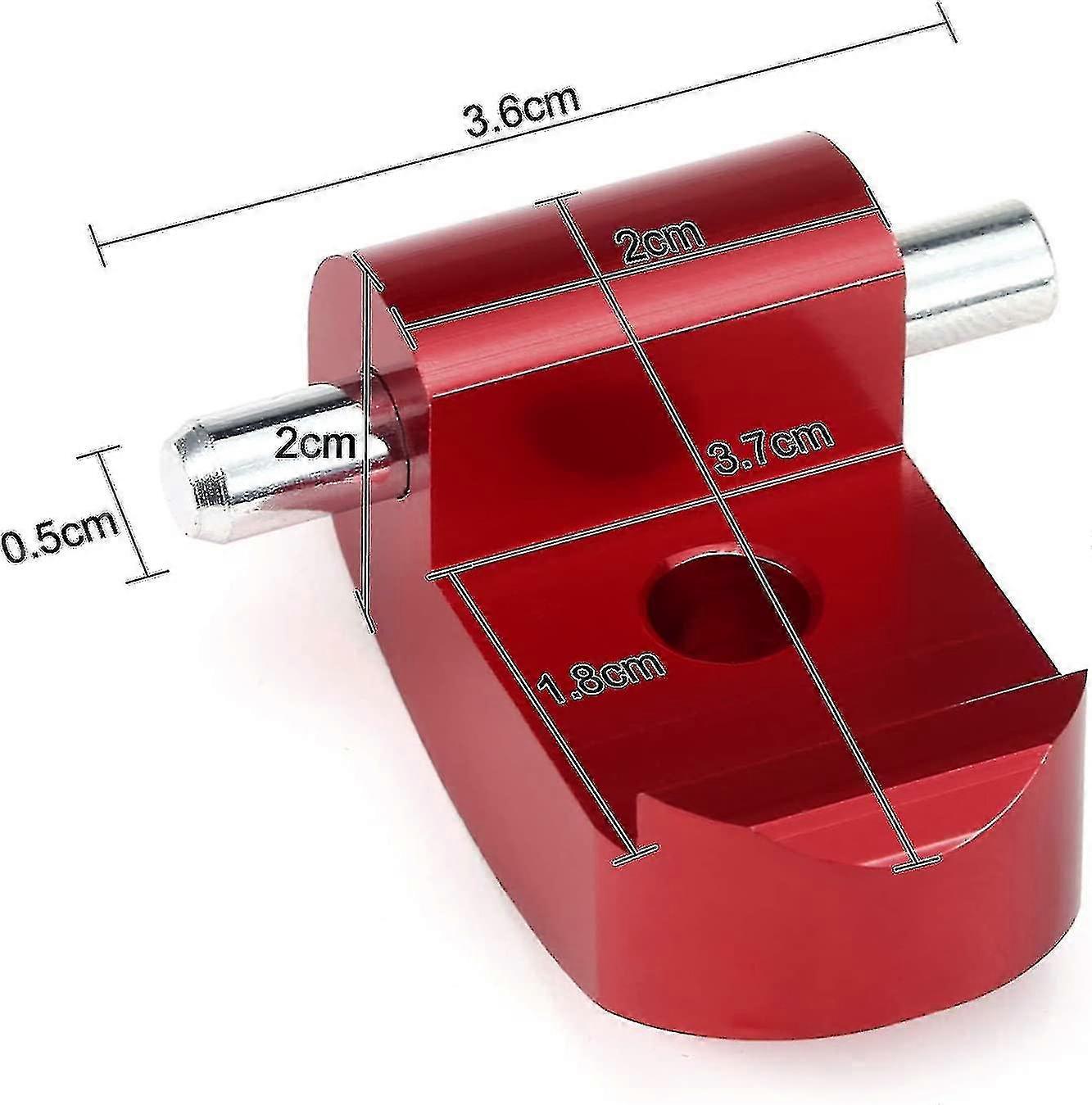 Folding Hook Lock, Xiaomi M365 / Pro Lock, Red