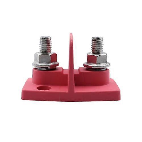 CP-4294 Dual Power M8 Binding Post Cable Connector(Red)