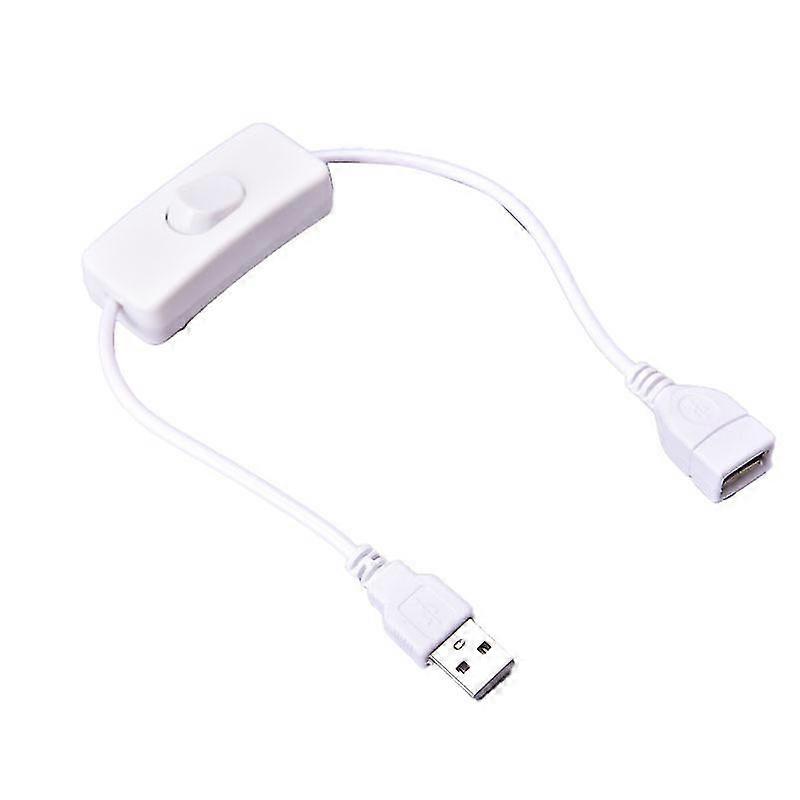28cm Usb Cable With Switch On/off Cable Extension Toggle For Usb Lamp Usb Fan