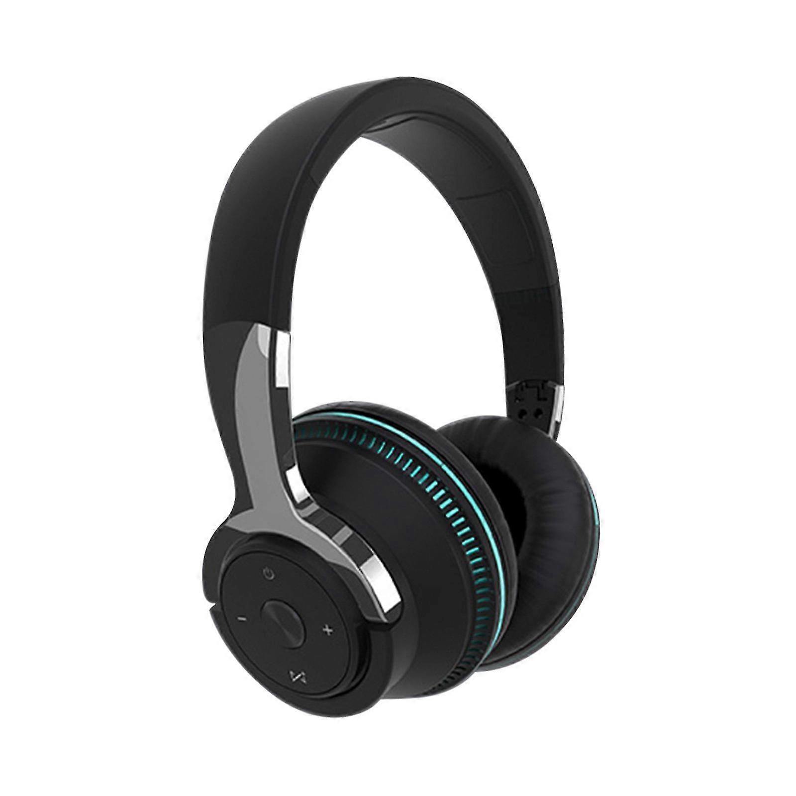 H2 Wireless Head-mounted Headset Subwoofer Stereo Dazzling Light Bluetooth Headset