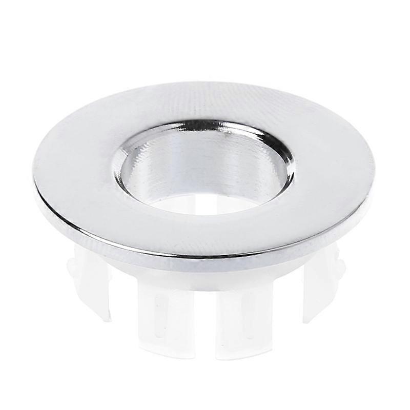 Electroplating Sink Basin Overflow Ring Cover Replacement Hole Insert in Cap