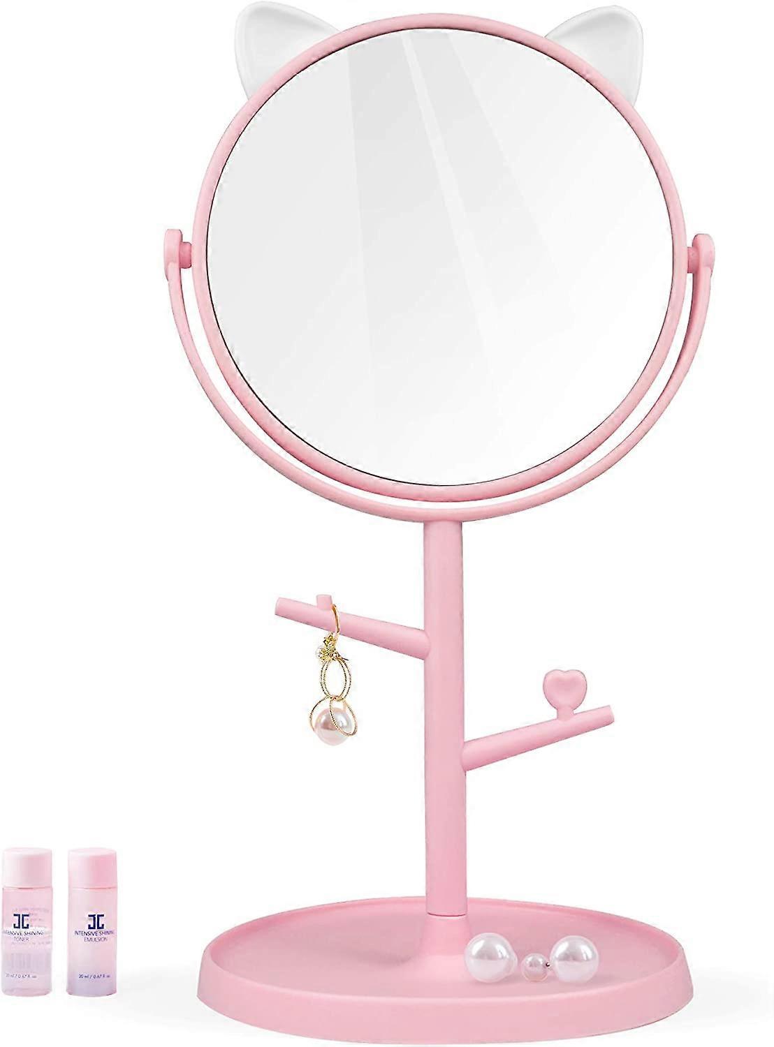 Bedroom Mirror-Makeup Mirror in Cute Cat Ears Shape