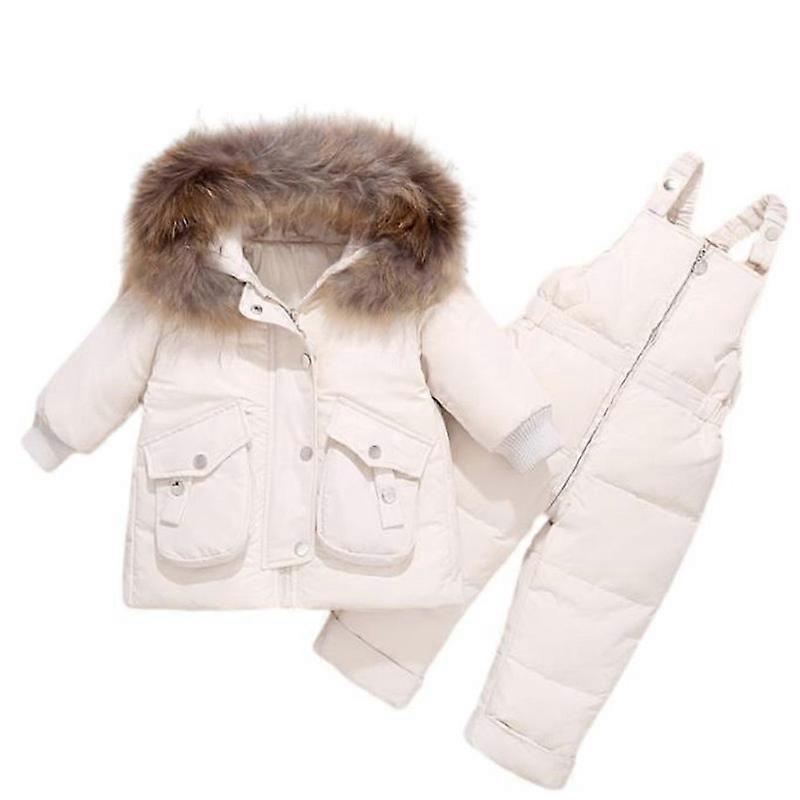 Boy Snow Pant And Jacket Toddler Girl Snowsuit Winter Clothes Snow Bib Kid Coat