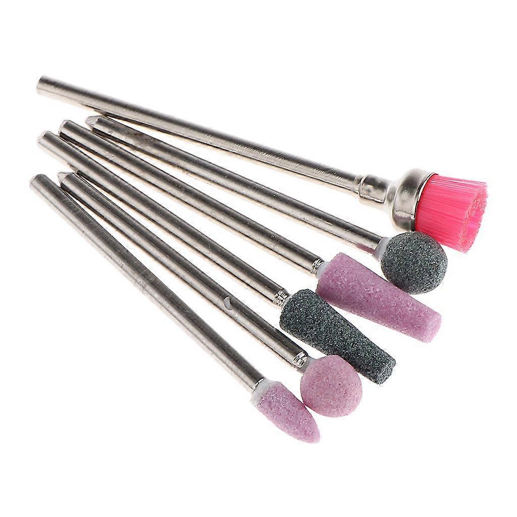 Portable Useful Nail Polish Drill Bits Set Cuticle Removal Tools Pedicure 01