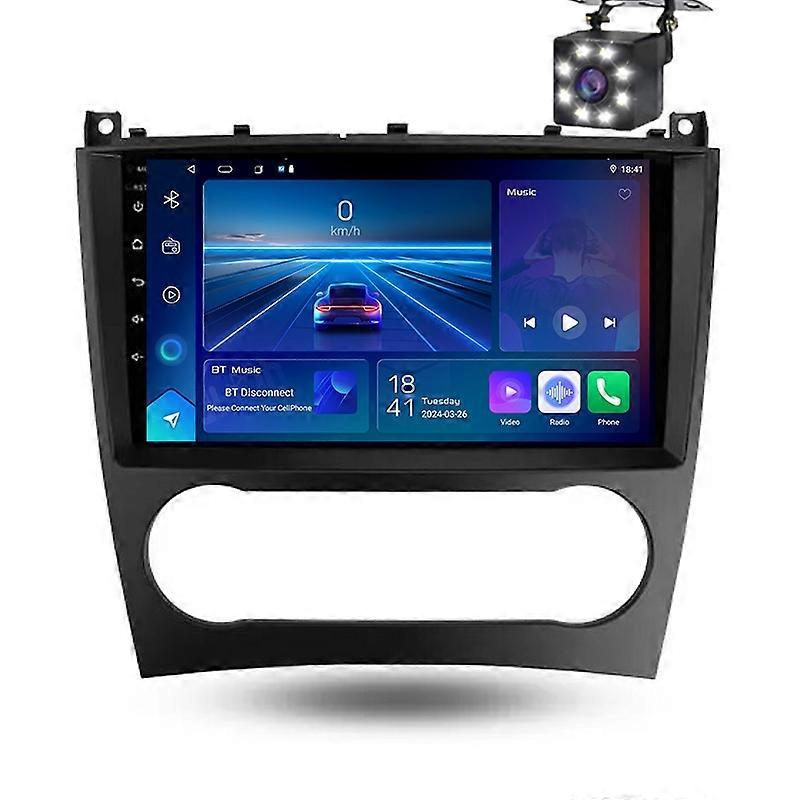 Car Multimedia For Benz C Class W203 W209 C180 C200 2004-2011 Video Radio Player Carplay Auto