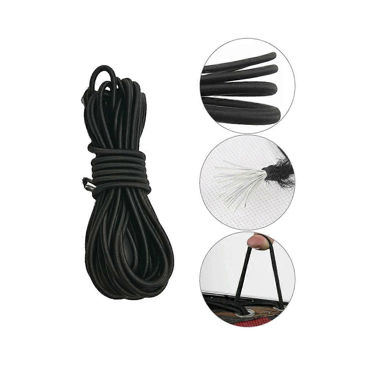 8Pcs Elastic Camping Multistrand Dichotomanthes Rope Sun Loungers Fixing for Recliners Chair Repair