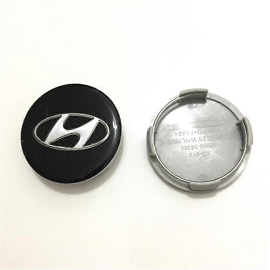 4pcs / set 60mm גלגל רכב מרכז רכזת מכסה כיסוי עבור יונדאי סונטה Ix35 I20 I30 עזרא אלנטרה קונה מבטא סנטה ולוסטר בראשית