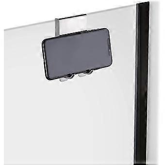 2 Ganci Per Porta Doccia In Acciaio Inox – Per Porte In Vetro Senza Cornice, Doppi Appendiabiti Per Asciugamani E Spugne - 2