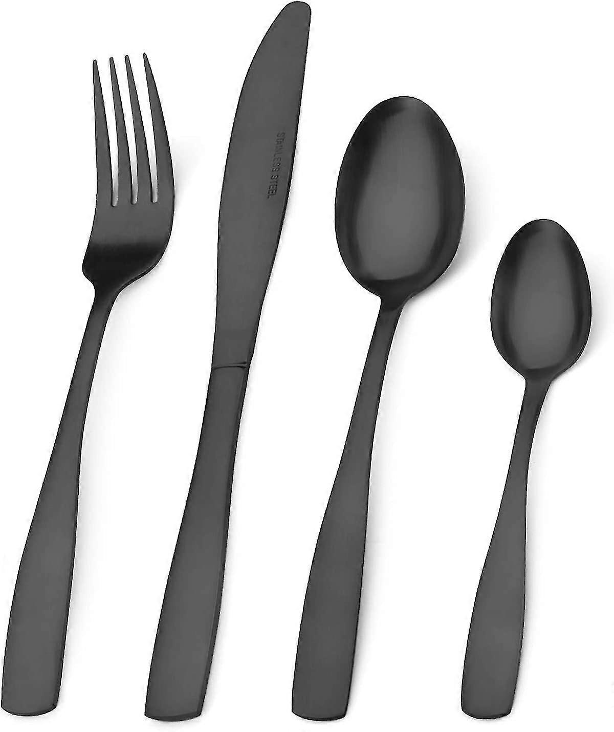 New- Cutlery Set, 16-piece Tableware Set Stainless Steel Flatware Silverware Set