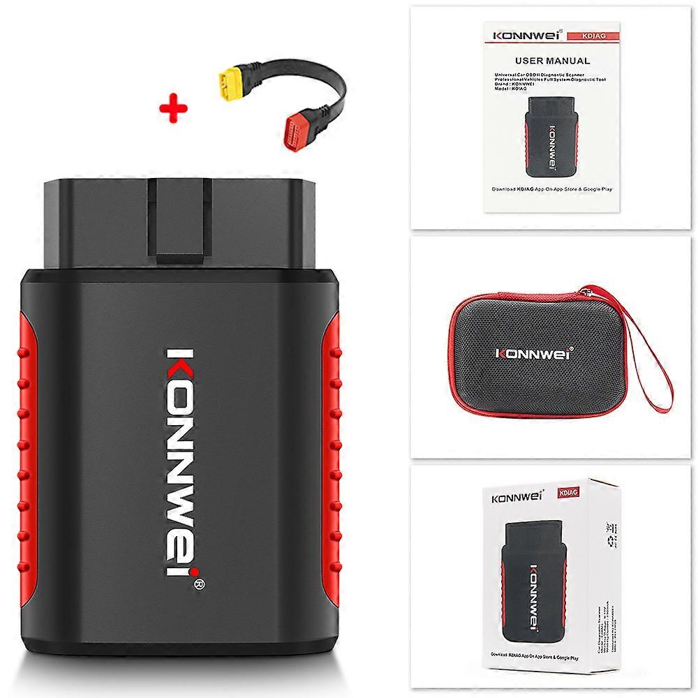 KONNWEI KDIAG 2023 Système complet Réinitialisation automatique du scanner SAS EPB Service ECU Programmateur OBD OBD2 Outil de diagnostic de voiture pk Thinkdiag MINI