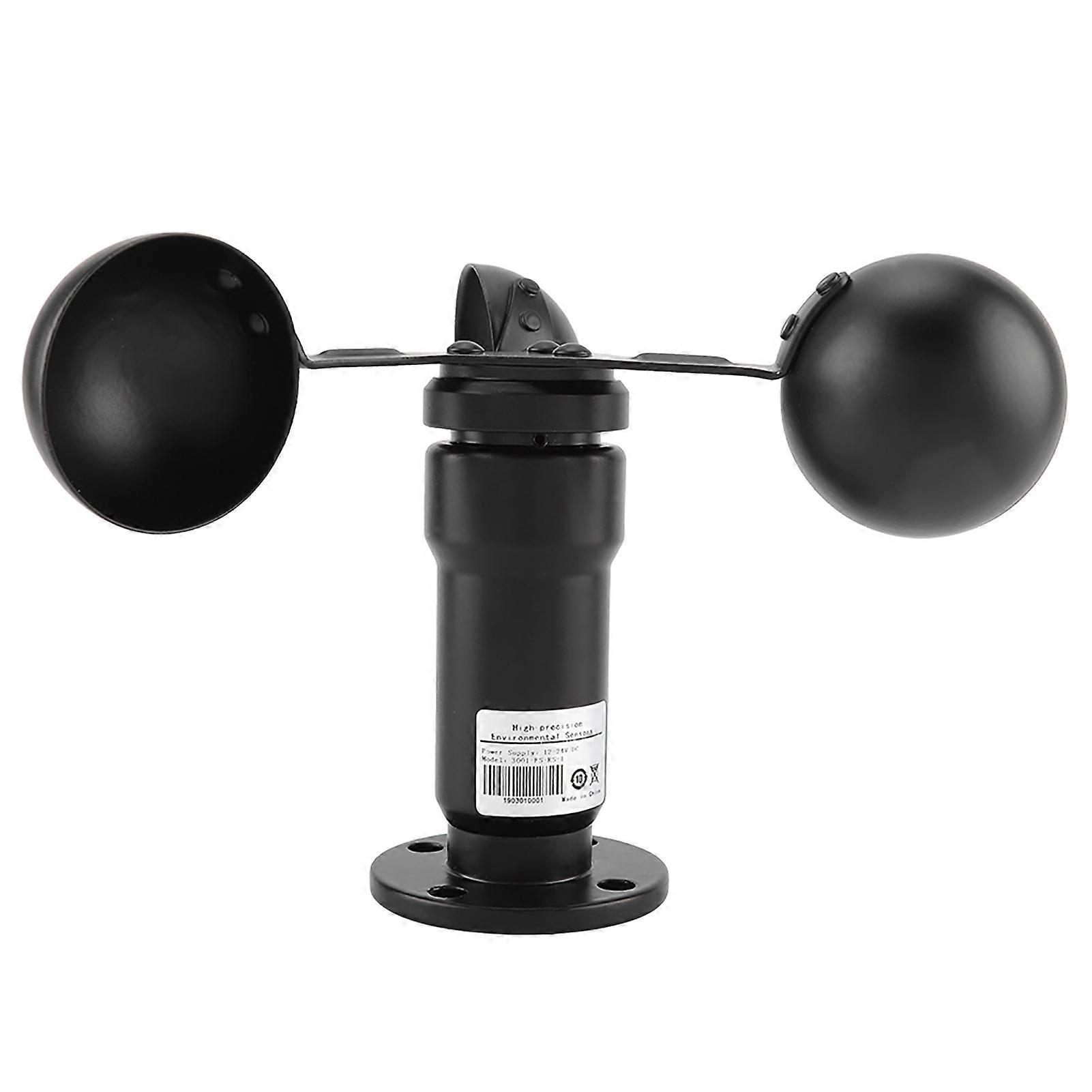 0-5V Aluminum Alloy Wind Speed Sensor Anemometer Three Cups Wind Speed Detector