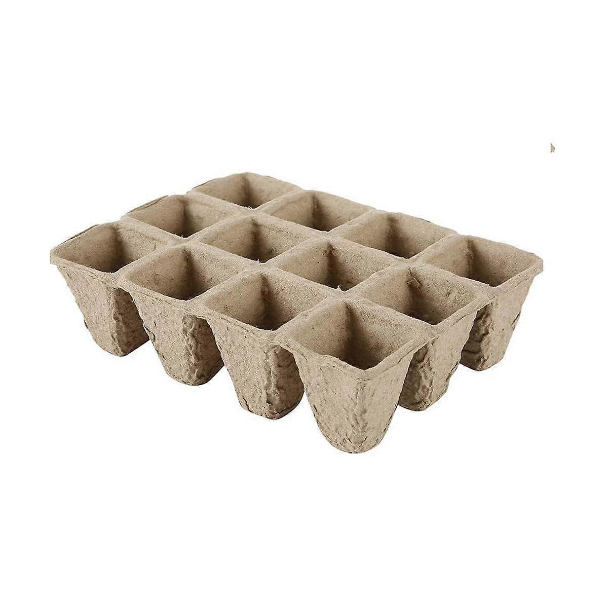 120Cells Seedling Startup with Drainage Holes is Biodegradable, Seedling Kit