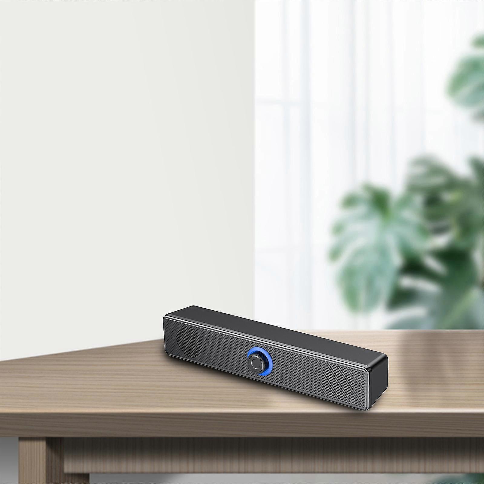 Sound Bar Wired Bluetooth Speaker 3D Bass Stereo Sound for PC Tablets Gaming