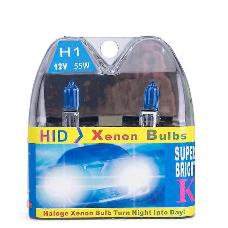 Car 12v 100w h1 Halogen light 6000k White light High Power Auto Car Light Source Parking 6000K Halogen lights Fog light Headlight