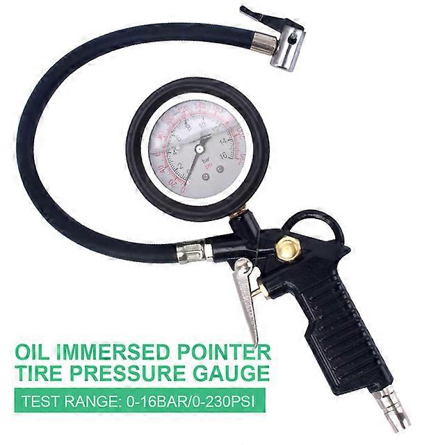 Vehicle Sensors Tire Pressure Inflator Gauge LCD Digital /Oil Immersion /Graduated Vehicle Sensors Tire Pressure Gauge Vehicle Tester for Motorcycle T