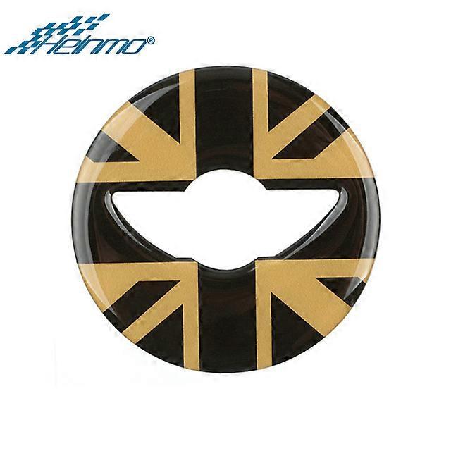 For MINI Cooper F56 F55 F57 Steering Wheel Center Cover Housing Sticker for MINI Countryman F60 for MINI Clubman F54 Decor Parts Motor Vehicle Parts