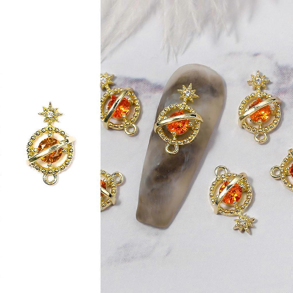 Strass irréguliers planète pour strass breloques pour Saturne ongle charme zircon