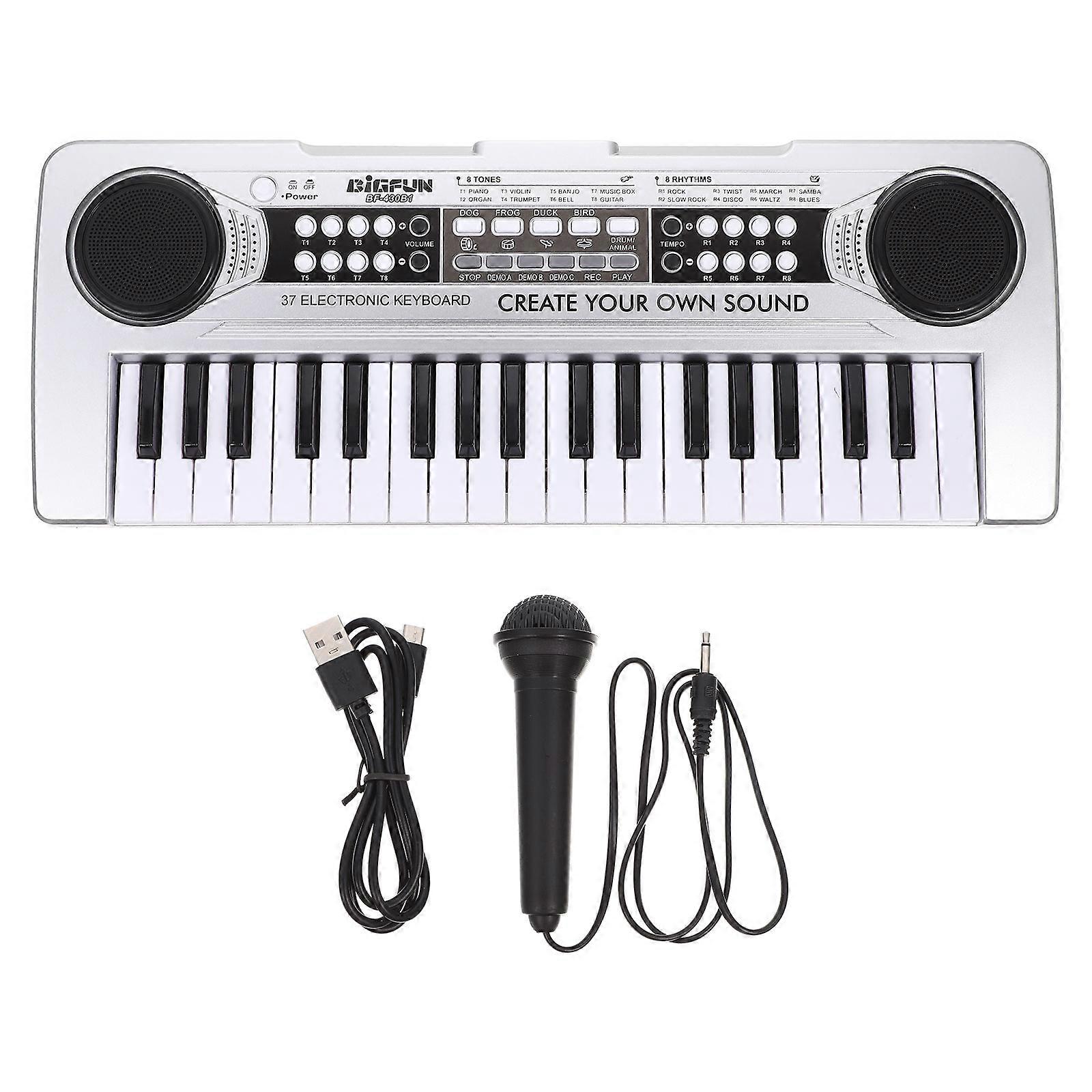 Piano Keyboard Toy Multi-functional Electronic Kids Plaything for Kids