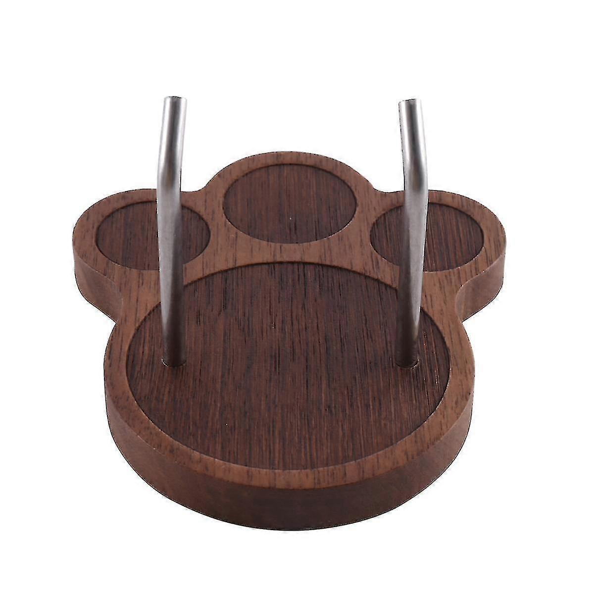 Lovely Bear Paw Shape Espresso Portafilter With 2 Stainless Steel Hooks Suitable For 51/54/58mm Por