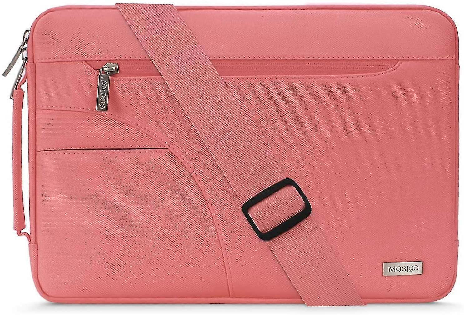 EA Living Coral Laptop Shoulder Bag Compatível com Macbook Pro / Air 13 polegadas, 13-13,3 polegadas Notebook Computer, Compatível com Macbook Pro 14 polegadas 2021