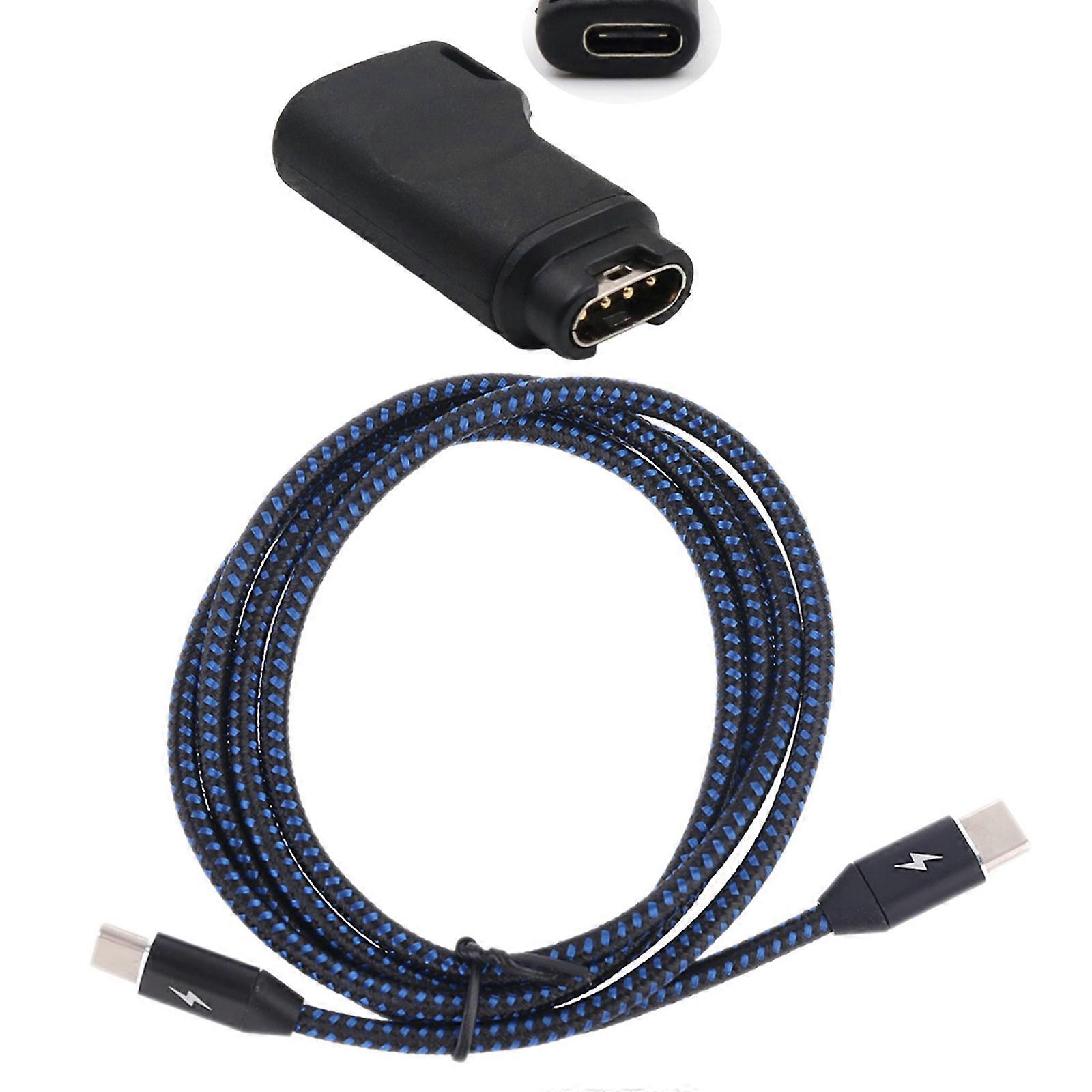 USB C to 4pin Charging Connector with Cable Kit for Forerunner 45/45S/245