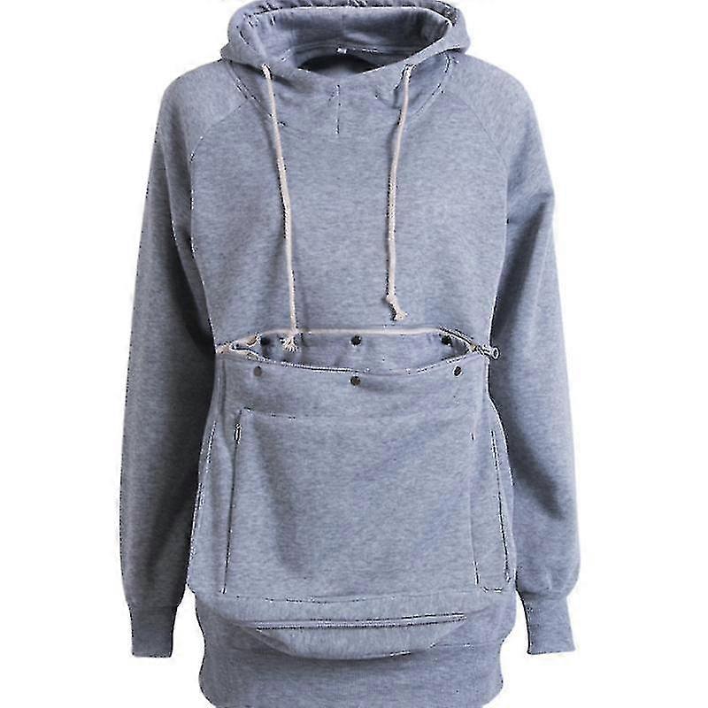 Hoodie With Pet Pockets For Dogs And Cats For Unisex Winter Hoodie Huge Capacity Pocket