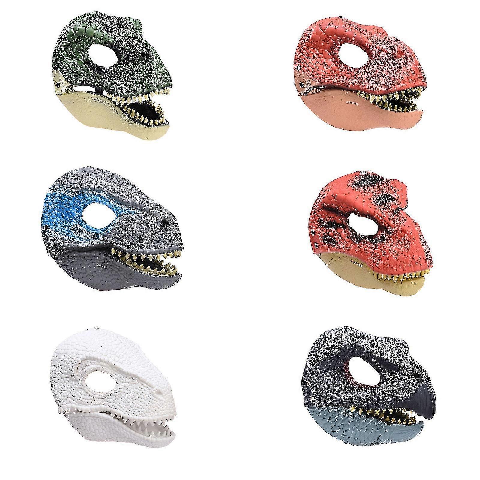 Dinosaurier Maske Kopfbedeckung Jurassic World Openmouth Kopfbedeckung Party Requisite Hohe Qualität