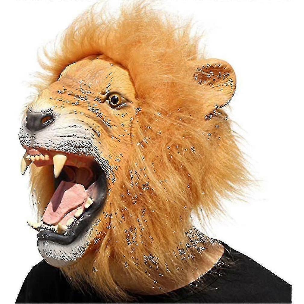 Latex Lion Mask main image 0
