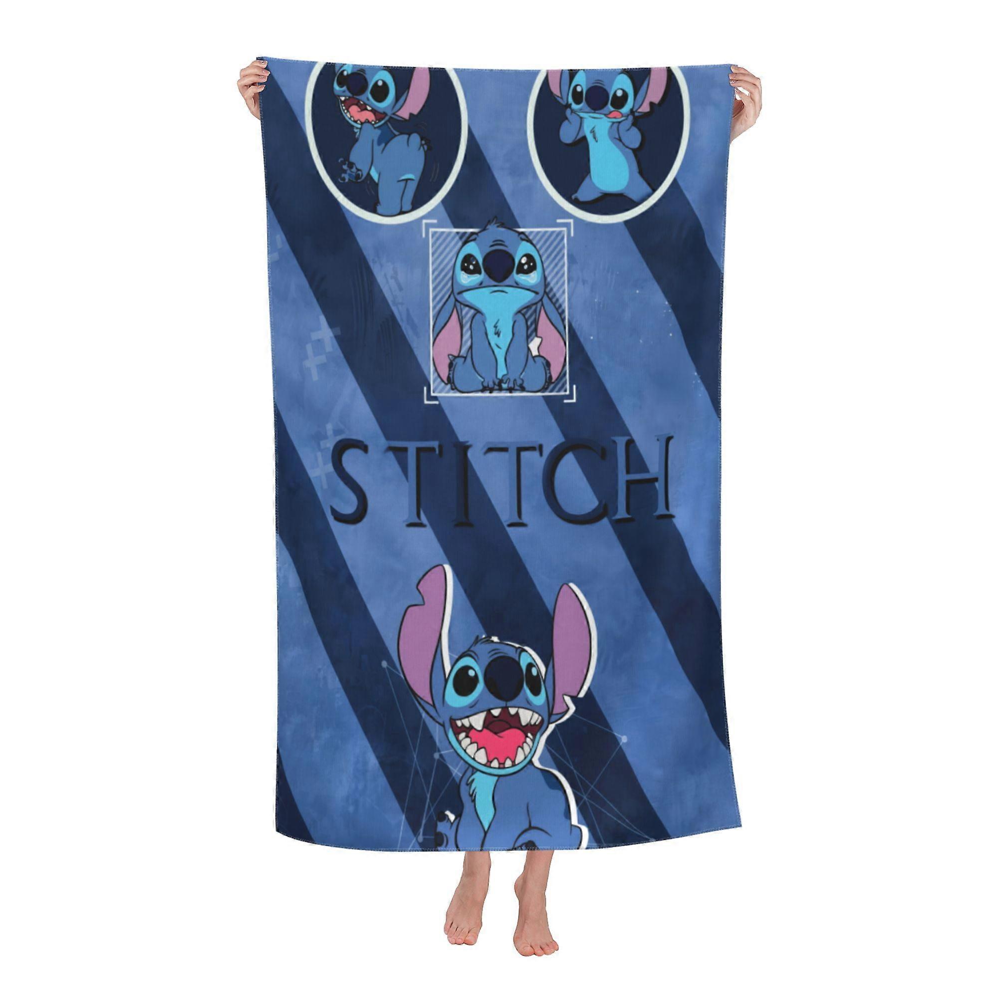 w44Stitch Beach Towel, Large Microfiber Bath Towelqlx44