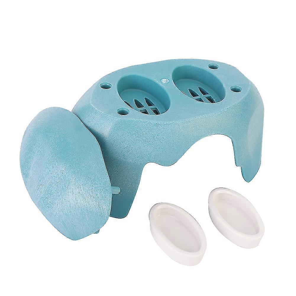 Small Pet Reptile Hiding Cave Habitat - Multi-functional Turtle Shrimp House