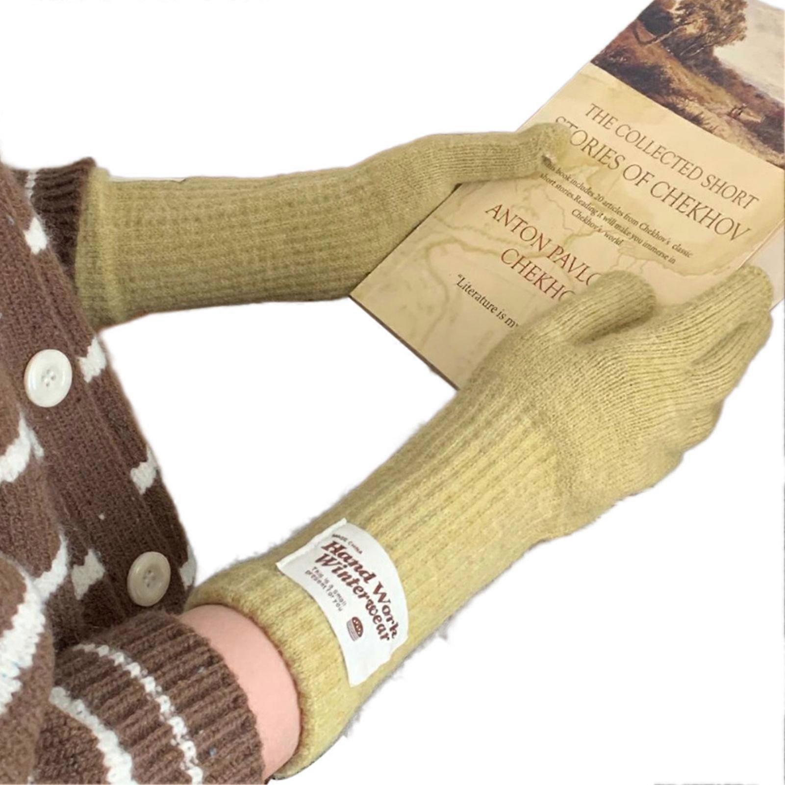 Womens Gloves Winter Touchscreen Texting Phone Windproof Gloves Fleece Lined Cold Weather Warm Gloves