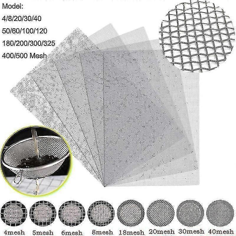 4 500mesh vevd tråd høykvalitets rustfritt stål screening filterark rustfritt stål mikron filter