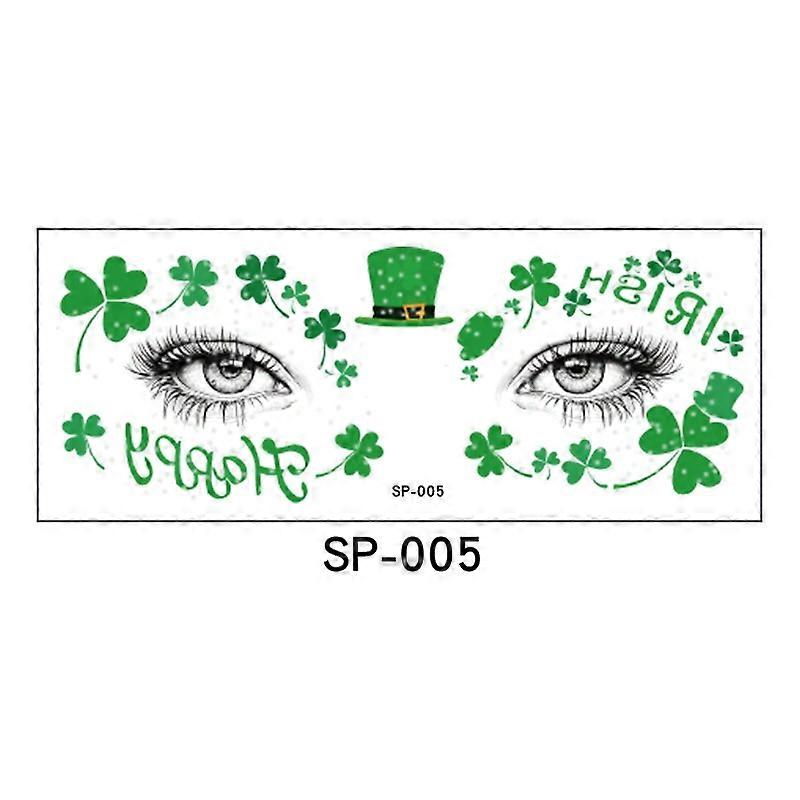 Lucky Charm Face Tattoo Sticker(20 Sheets)
