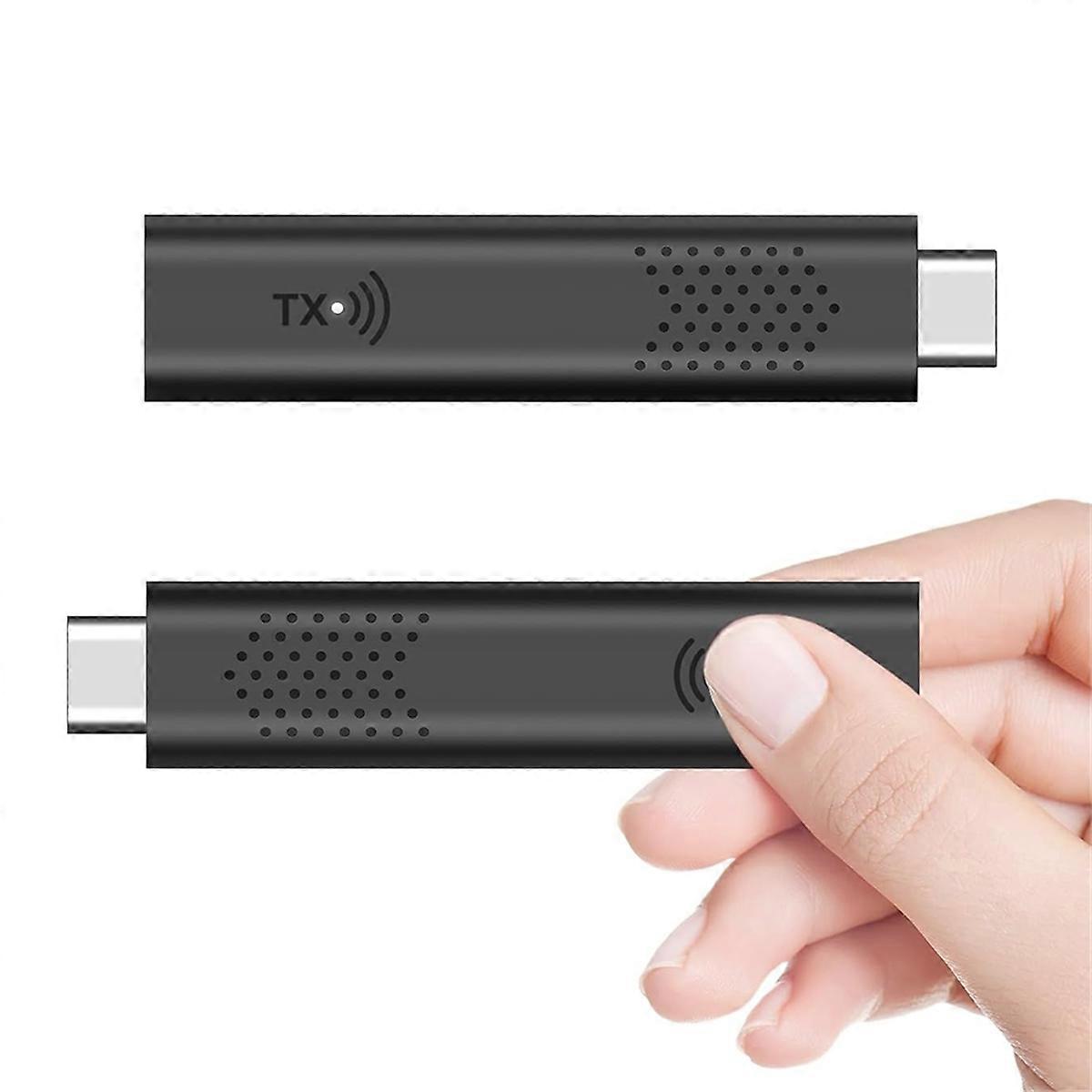 Wireless -Compatible Transmitter & Receiver, 5G Wireless -Compatible Extender Kit, 4k Decode 1080p