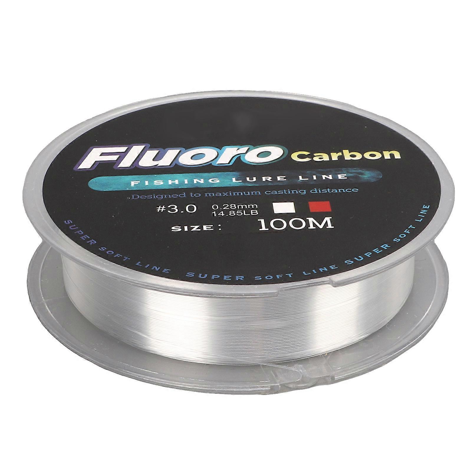 100M سوبر قوي النايلون الصيد إغراء خط الكارب ارتداء مقاومة مضفر الصيد الخط الرئيسي # 3.0