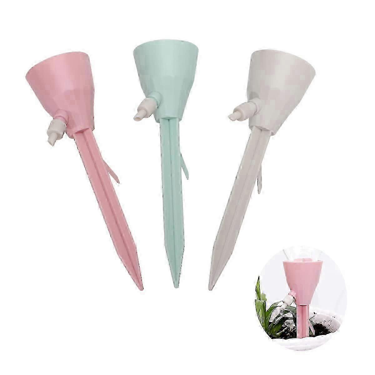 3pcs Automatic Drip Irrigation Balcony Adjustable Irrigation Systems