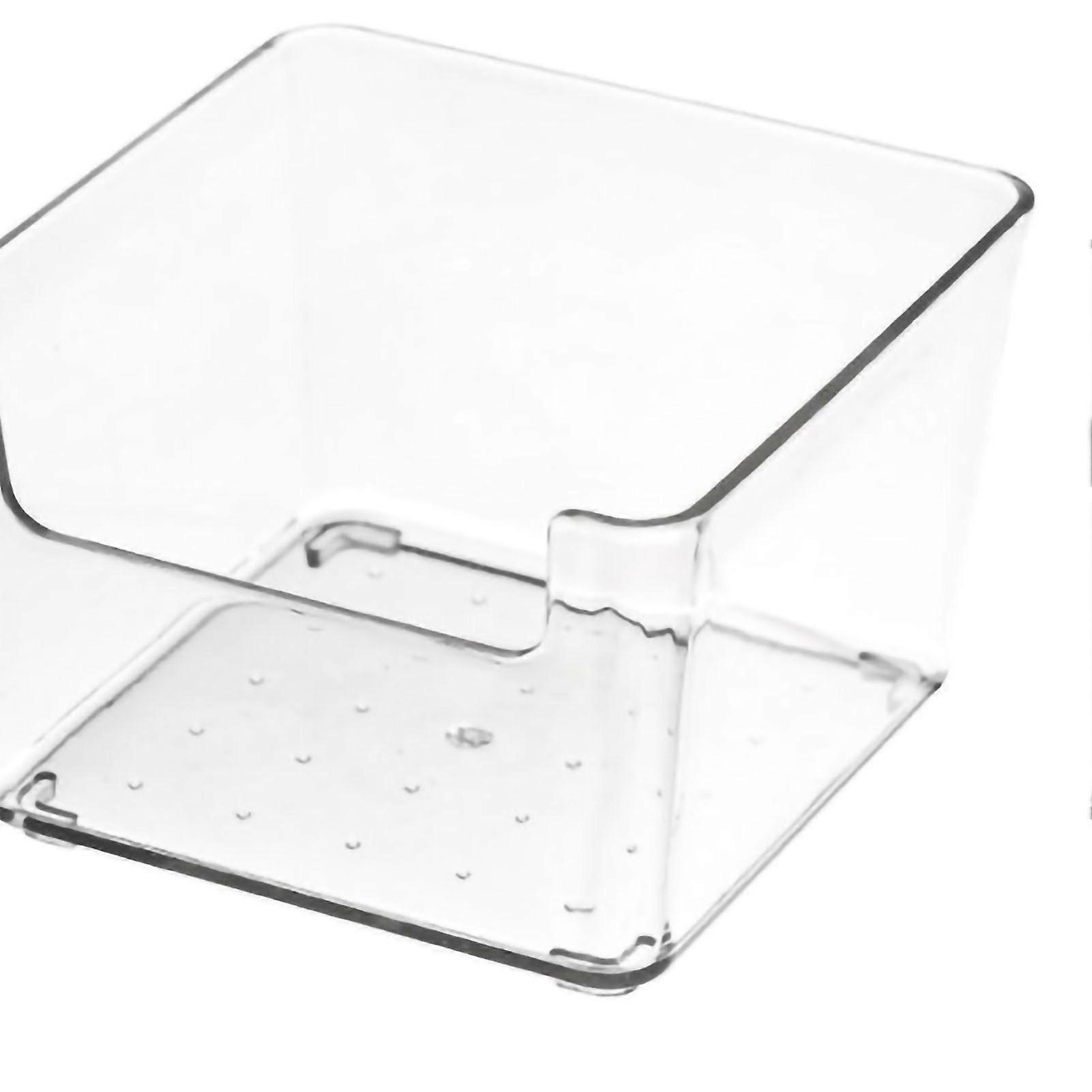 Durable Transparent Plastic Drawer Storage Trays for Kitchen Organization