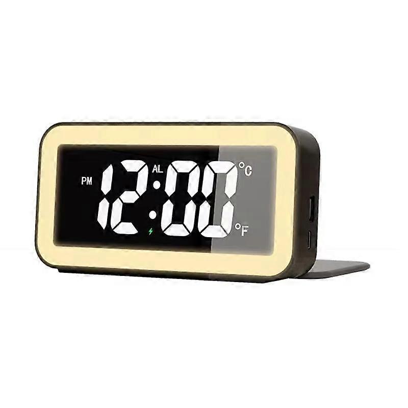 S281A LED Atmosphere Light Calendar / Temperature Display Clock With Wireless Charging Function