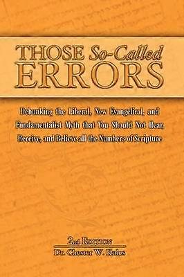 Those So-Called Errors