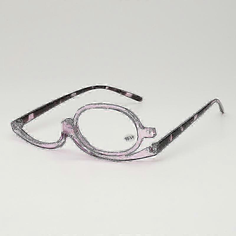 Makyaj Okuma Gözlükleri, Yaşlılar İçin Büyüteç Makyaj Okuma Gözlükleri, Kadınlar İçin Büyüteç Aşağı Çevirme Kozmetik Okuyucular