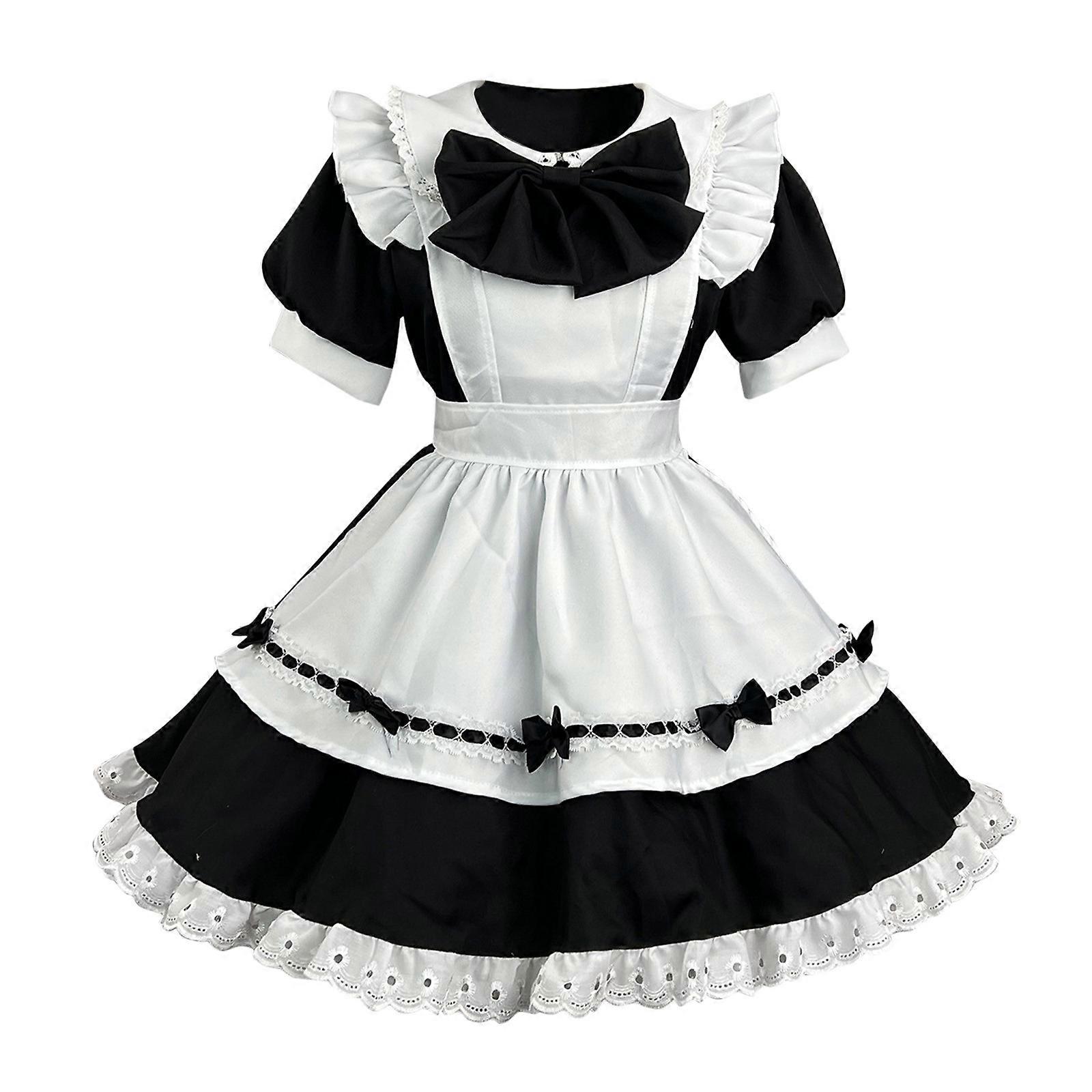 Kadınlar Güzel Hizmetçi Cosplay Kostüm Animasyon Gösterisi Japon Kıyafet Elbise Giysiler Stil C