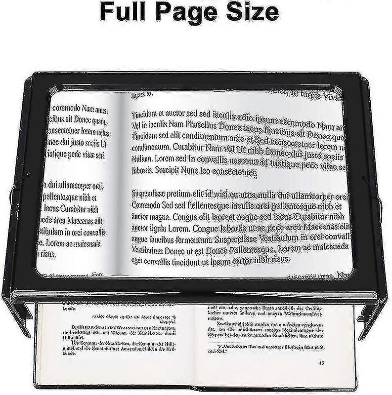 Loupes de lecture avec lumière, grossissement 3x