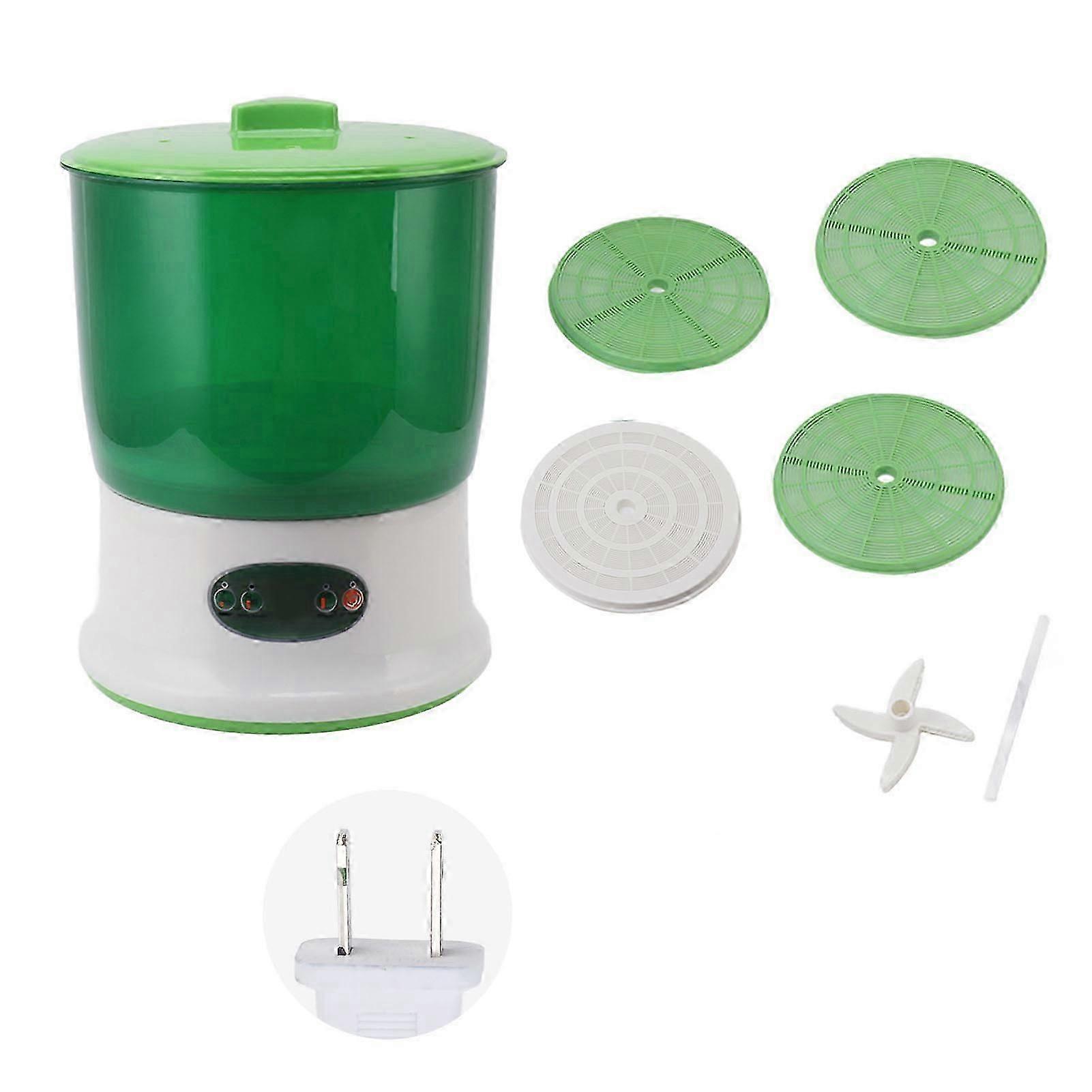 Bean Sprouts Machine 3 Layer Auto Control Bean Sprouts Grow Germination Kit For Home Kitchen Us Plug 110v