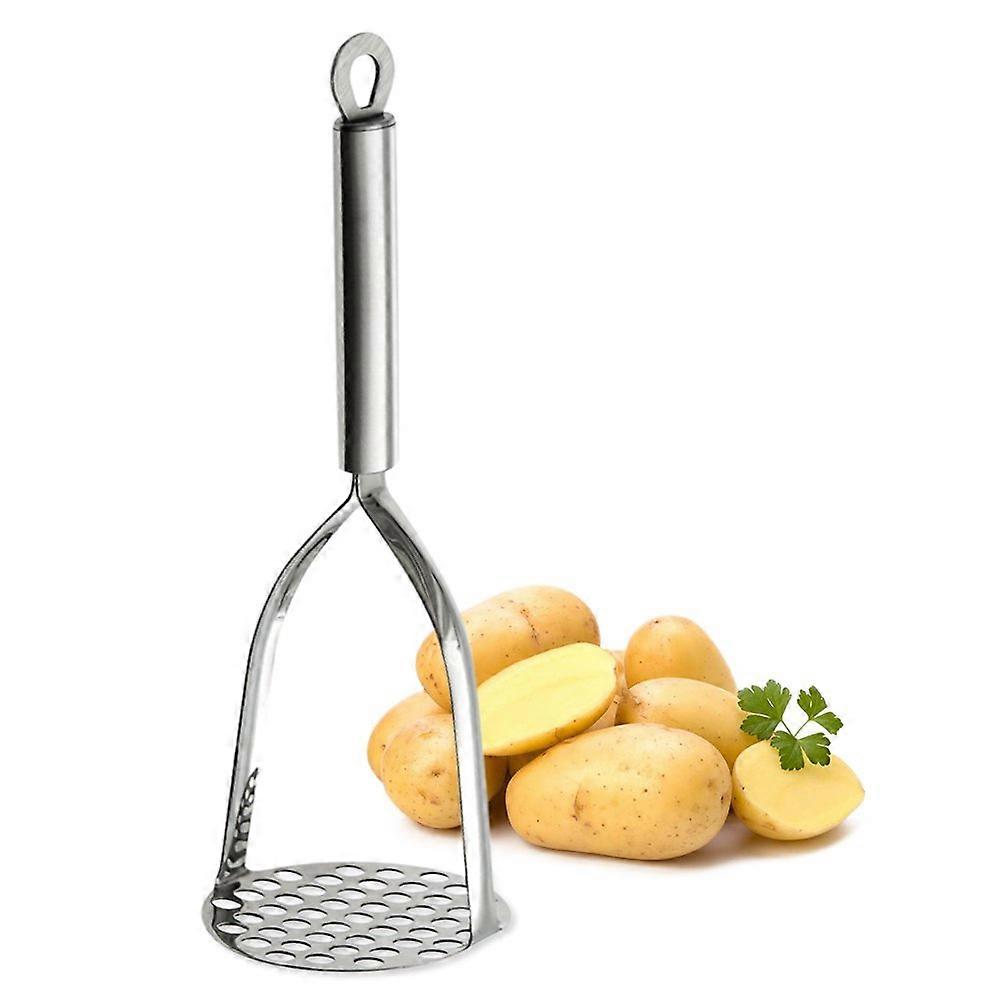 Potato Masher with Grips, Stainless Steel for Efficiently Making Mashed Potatoes
