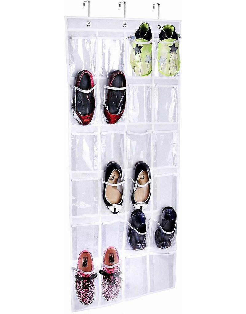 Over-the-door hanging organizer, 24 pockets
