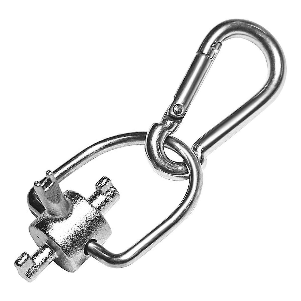 HVAC Tools Key, Refrigerant Locking Cap Key for 410A and R22 Refrigerants, Locking Cap Tool for Air Refrigeration