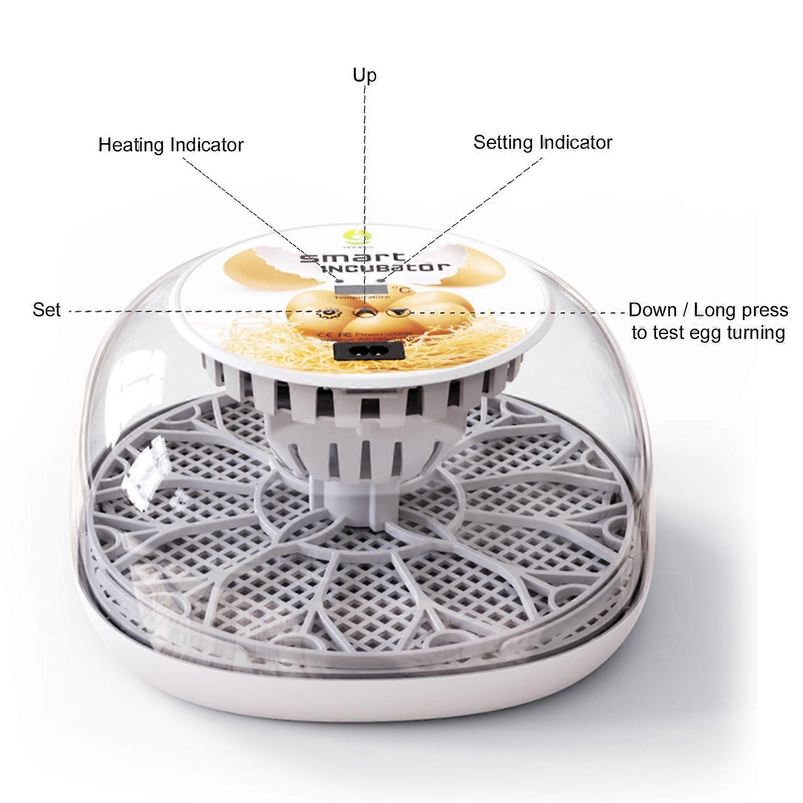 Incubator Automatic Egg Turning and Humidity Control  Multifunctional Egg Tray for Hatching Eggs