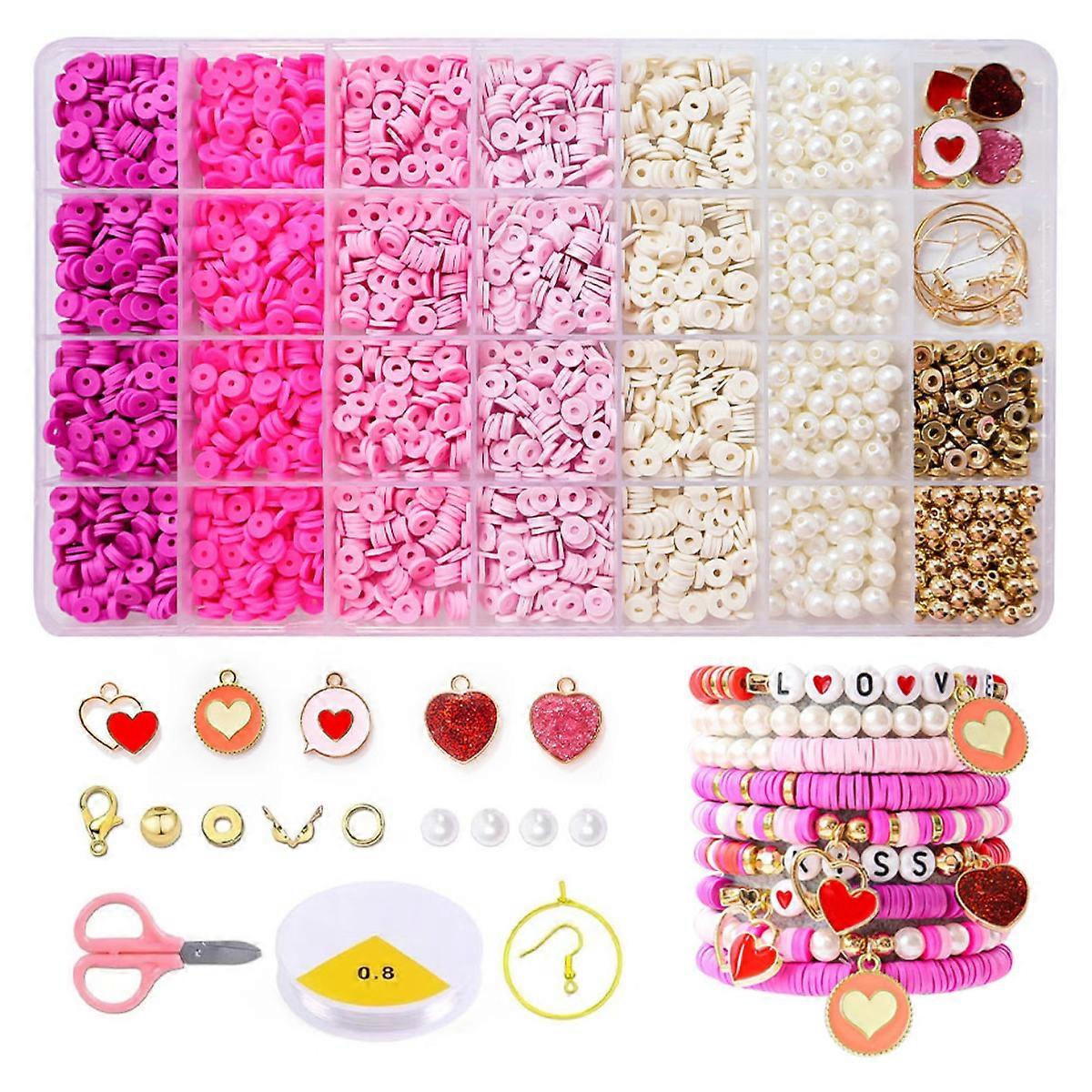 Klei kralen, armband Kit